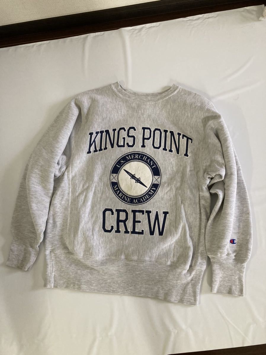 格安 購入 USA製 チャンピオン スエット Kings Point V ガゼット