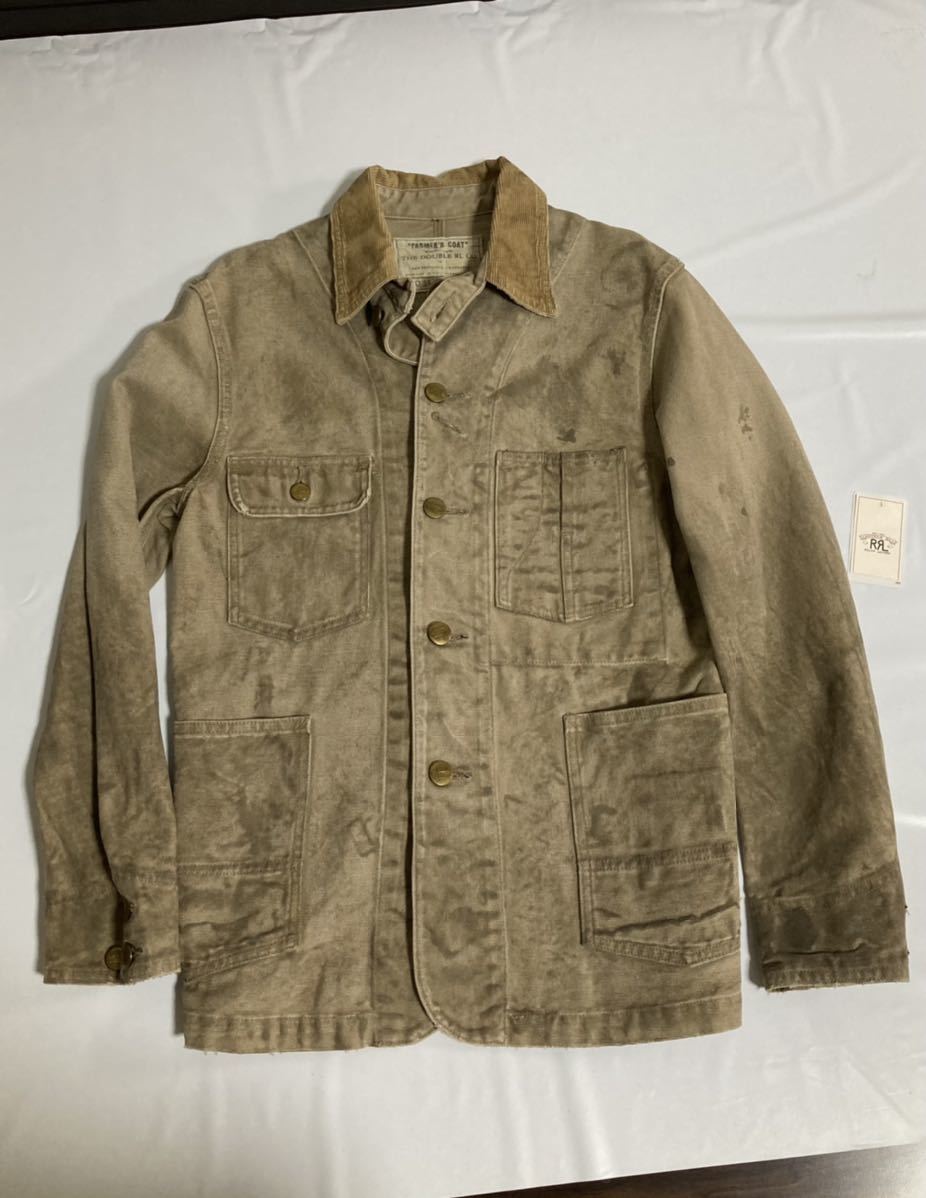 RRL ファーマーズコート CANVAS RAILROAD JACKET キャンバスダック