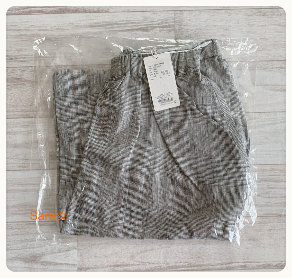 URBAN RESEARCH DOORS 購入 かぐれ リネンチェックスカート GRAY URBAN RESEARCH DOORS 購入 かぐれ リネンチェックスカート GRAY