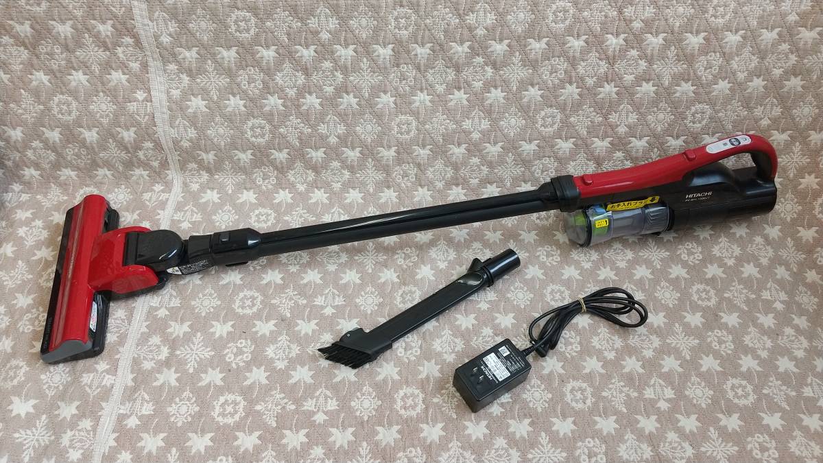 156】品 HITACHI コードレスクリーナー PV-BHL1000J1 日立 2020年製 在庫限り大特価 ラクかる コードレス PV-BHL1000J1-W 日立 スティック2020 掃除機
