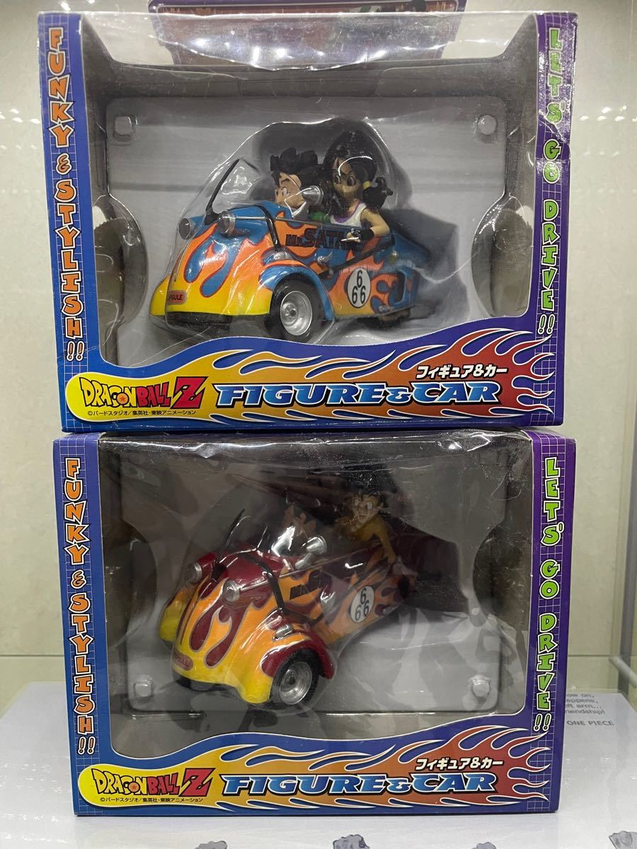 送料無料 ドラゴンボール フィギュア＆カー 孫悟空 孫悟天 開封品 FIGURE＆CAR ドラゴンボールZ フィギュア プライズ