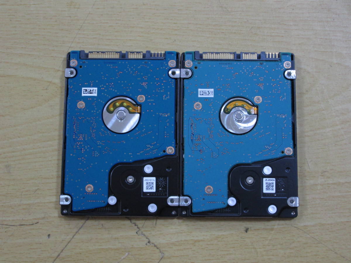 TOSHIBA HDD 2.5インチ SATA 500GB 2個セット中古　NO：85_画像2