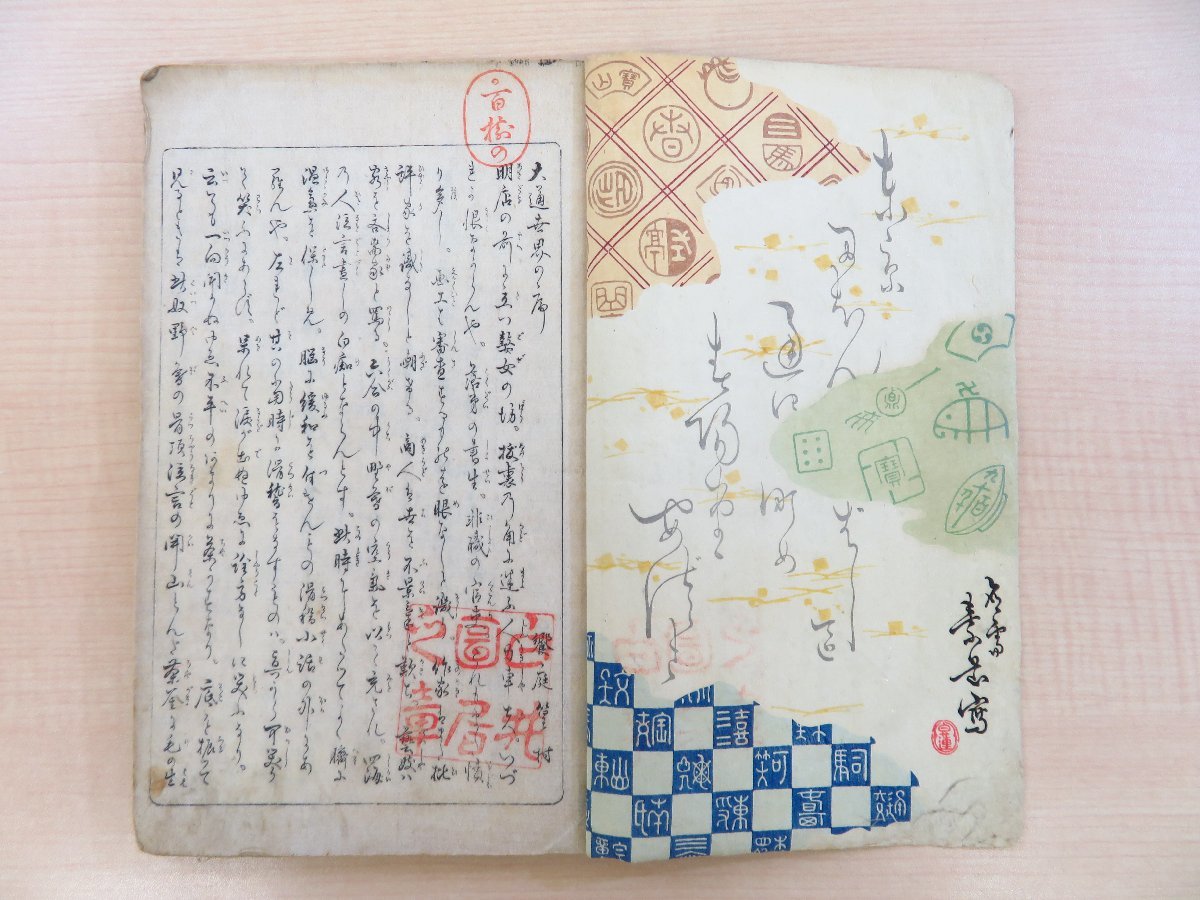 5561円 幸堂得知『大通世界』(2冊)明治24年春陽堂刊 江戸戯作 5561円 幸堂得知『大通世界』(2冊)明治24年春陽堂刊 江戸戯作