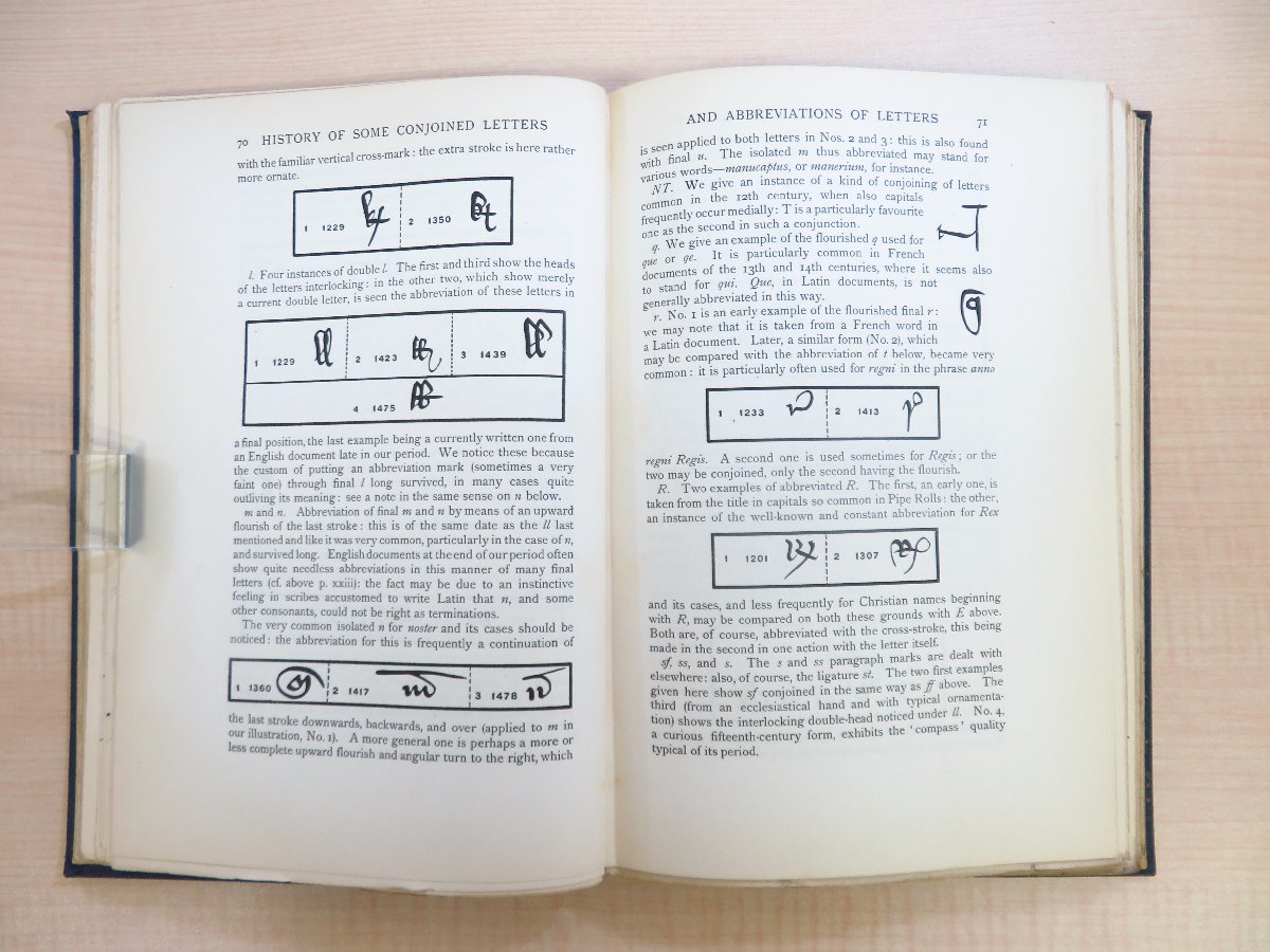 英国王室・イギリス王室資料『English オファー Court Hand, A.D. 1066 to 1500』(全2冊 英国王室・イギリス王室資料『English オファー Court Hand, A.D. 1066 to 1500』(全2冊
