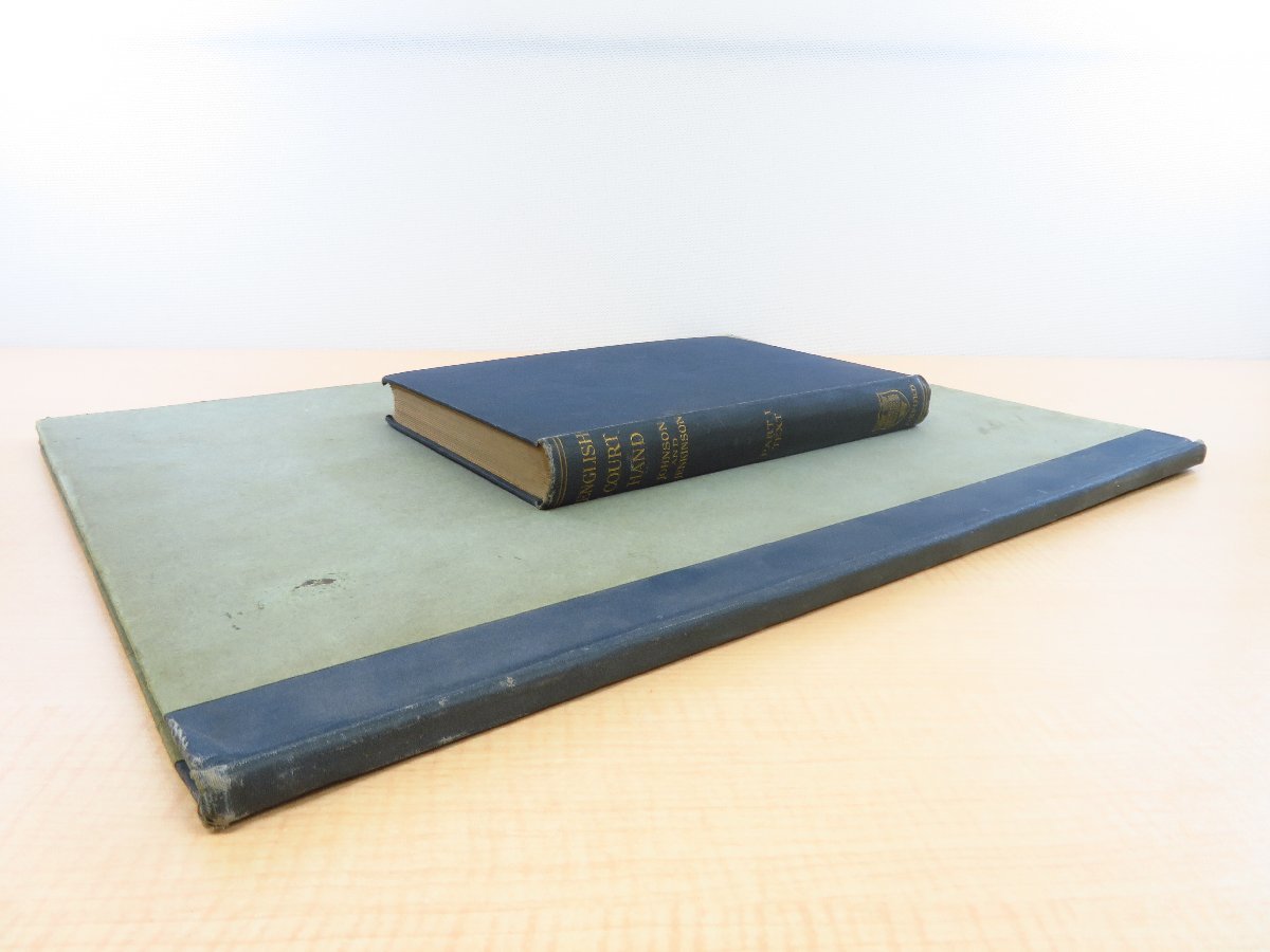 英国王室・イギリス王室資料『English オファー Court Hand, A.D. 1066 to 1500』(全2冊揃)1915年オックスフォード刊 英国史 イギリス史 英国王室・イギリス王室資料『English オファー Court Hand, A.D. 1066 to 1500』(全2冊揃)1915年オックスフォード刊 英国史 イギリス史