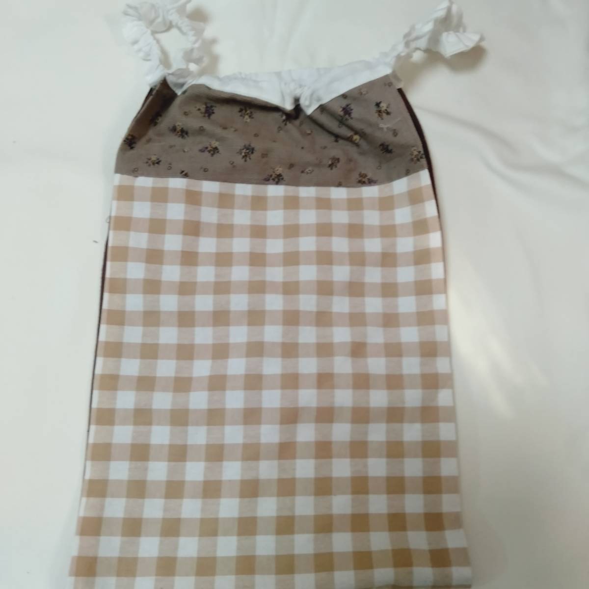 手作り　ふんどしパンツ　紐最大１２５ｃｍ　生地面積　約縦34×橫２３，５cmぐらい　　二重　