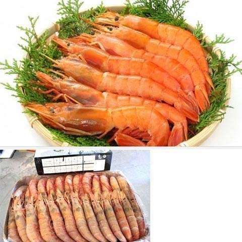 赤エビは焼いても刺身でもOK!
