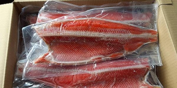 ■【天然紅鮭フィーレ　8kg　中辛　11枚】■天然　熟成紅鮭フィレー（中辛口) 即決　格安☆★☆_画像7