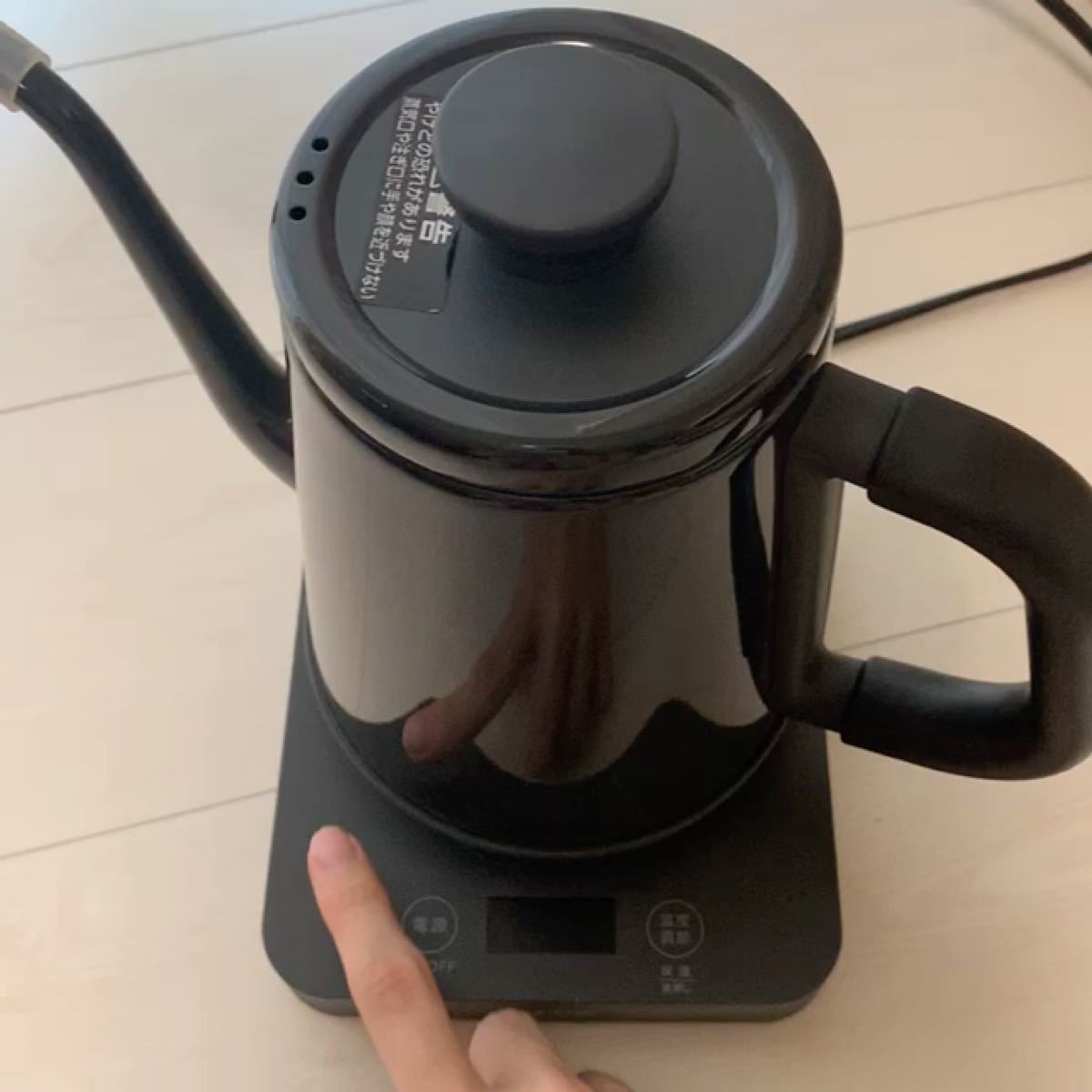 Re-De Kettle RD-K002BK 温度調節電気ケトル 1L 中古美品 リデケトル