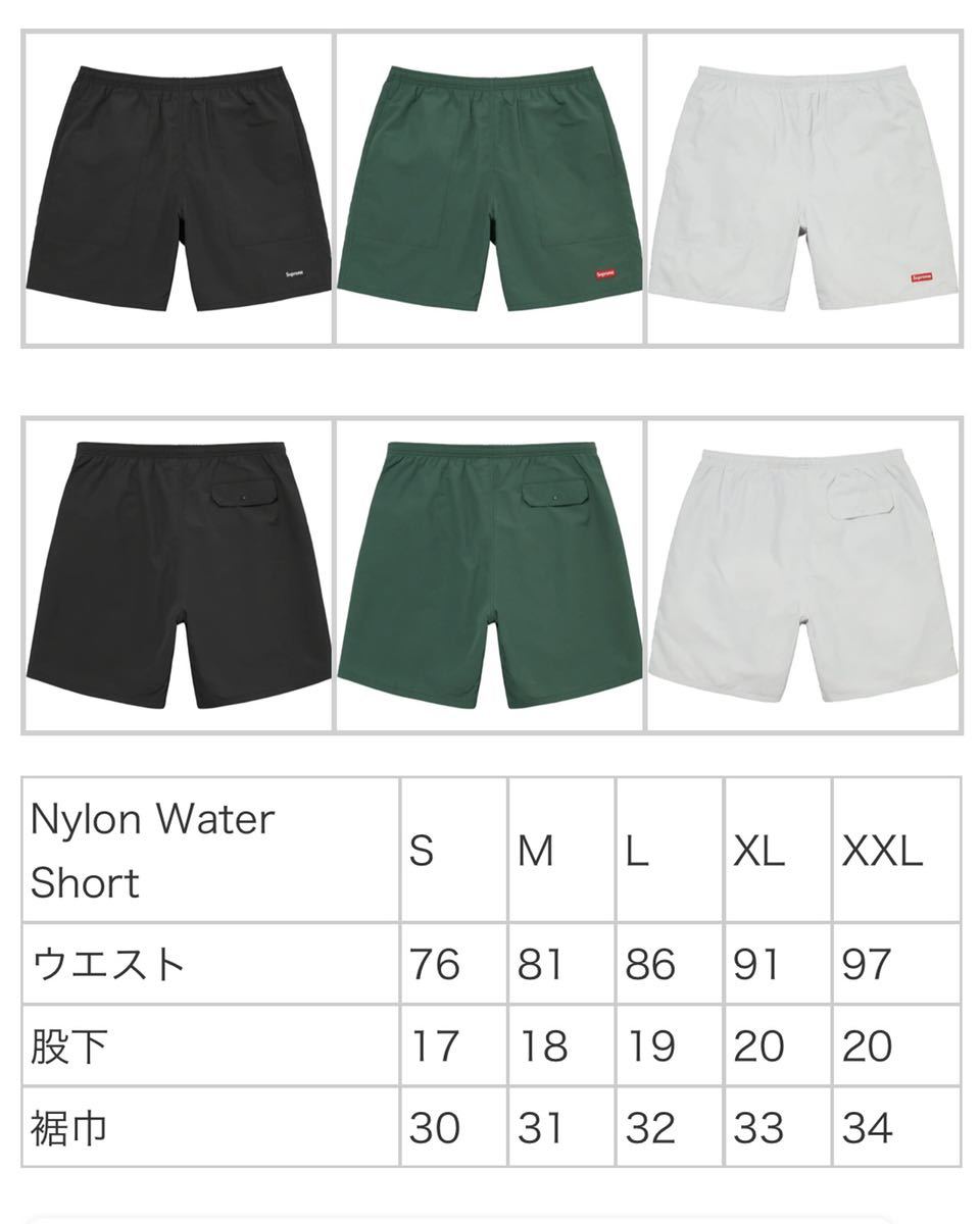 完売】 22ss Supreme Nylon Water Short Black M asakusa.sub.jp