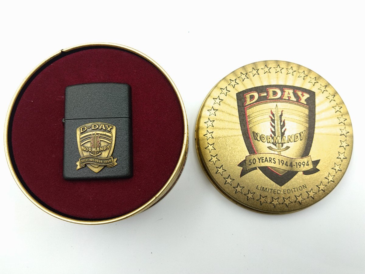 良品 Zippo/ジッポー D-DAY ノルマンディー上陸作戦 50周年記念限定