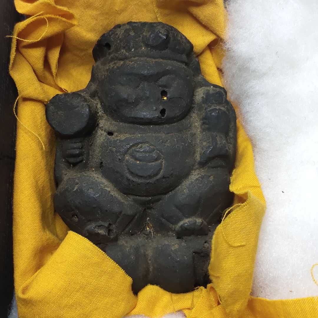 恵比寿様+大黒様 古美術品 桐箱収納 江戸時代 コレクター放出 旧家
