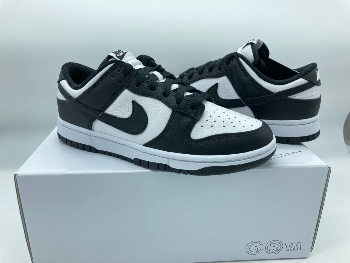 未試着 NIKE DUNK LOW BY YOU パンダ 白黒 熊猫 バイユー ナイキ 上等な DUNK NIKE LOW 24cm WMNS パンダカラー You By スニーカー