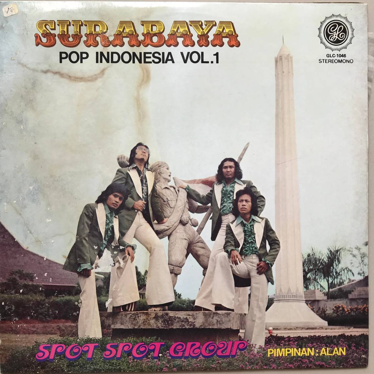 LP Indonesia「 Spot Spot Group 」Tropical Island Psych Rock Garage Pop スラバヤ 70's インドネシア レア盤の画像1