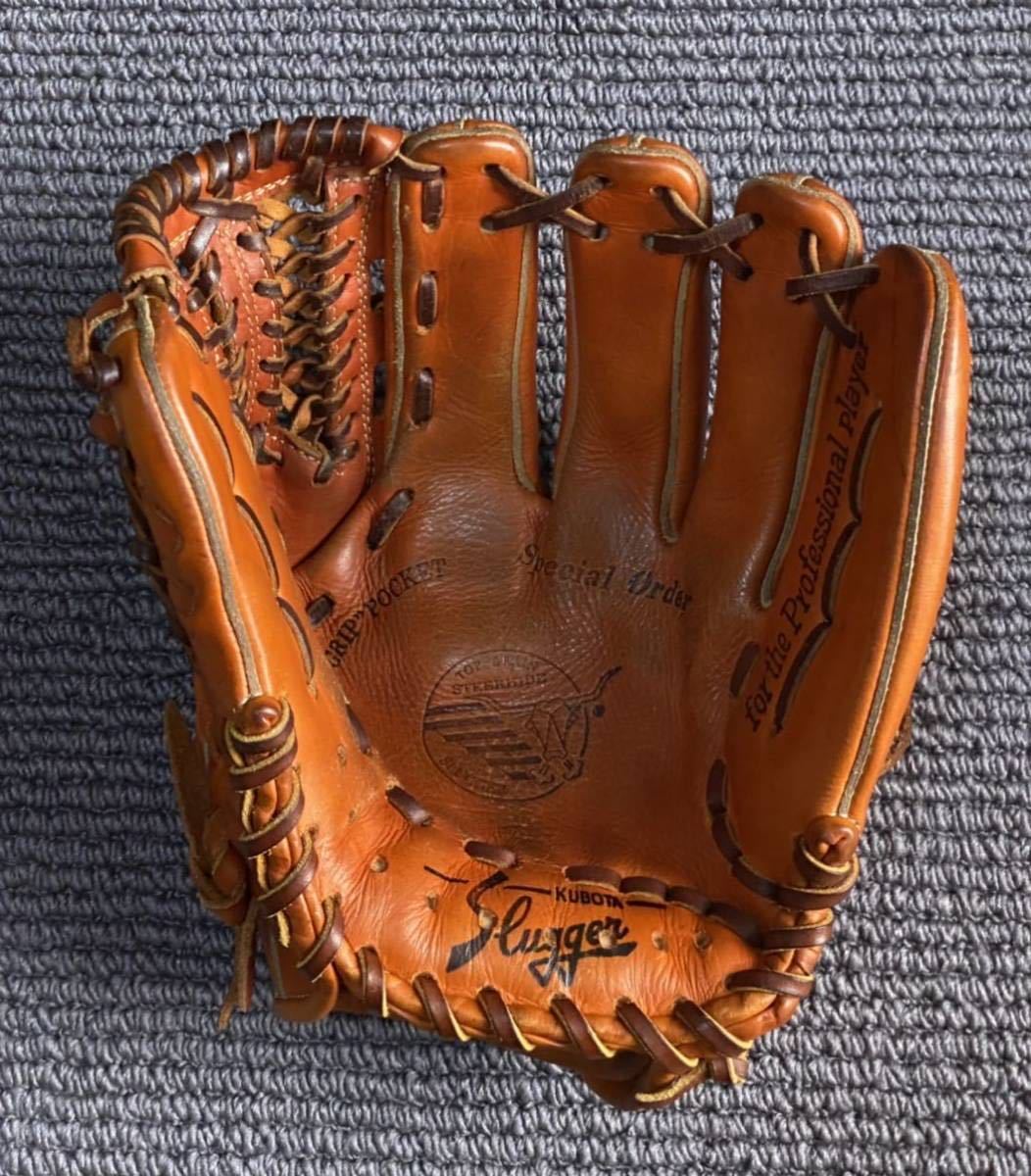 久保田スラッガー 内野手用 グラブ 松井稼頭央モデル L7 廃番ラベル 久保田スラッガー 内野手用 グラブ 松井稼頭央モデル L7 廃番ラベル