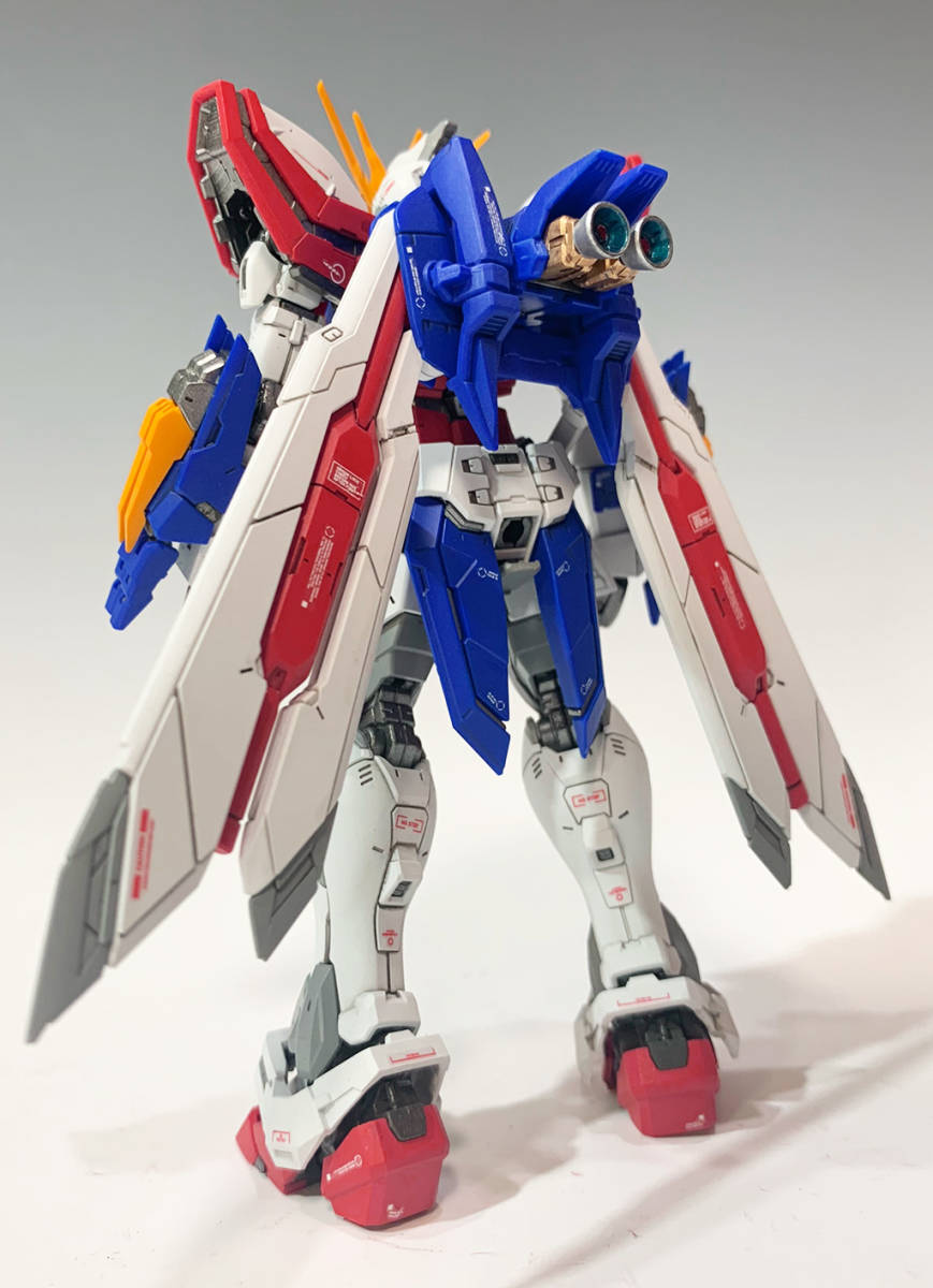 RG 1/144 GF13-017NJII ゴッドガンダム 爆熱塗装 完成品 (機動武闘伝G