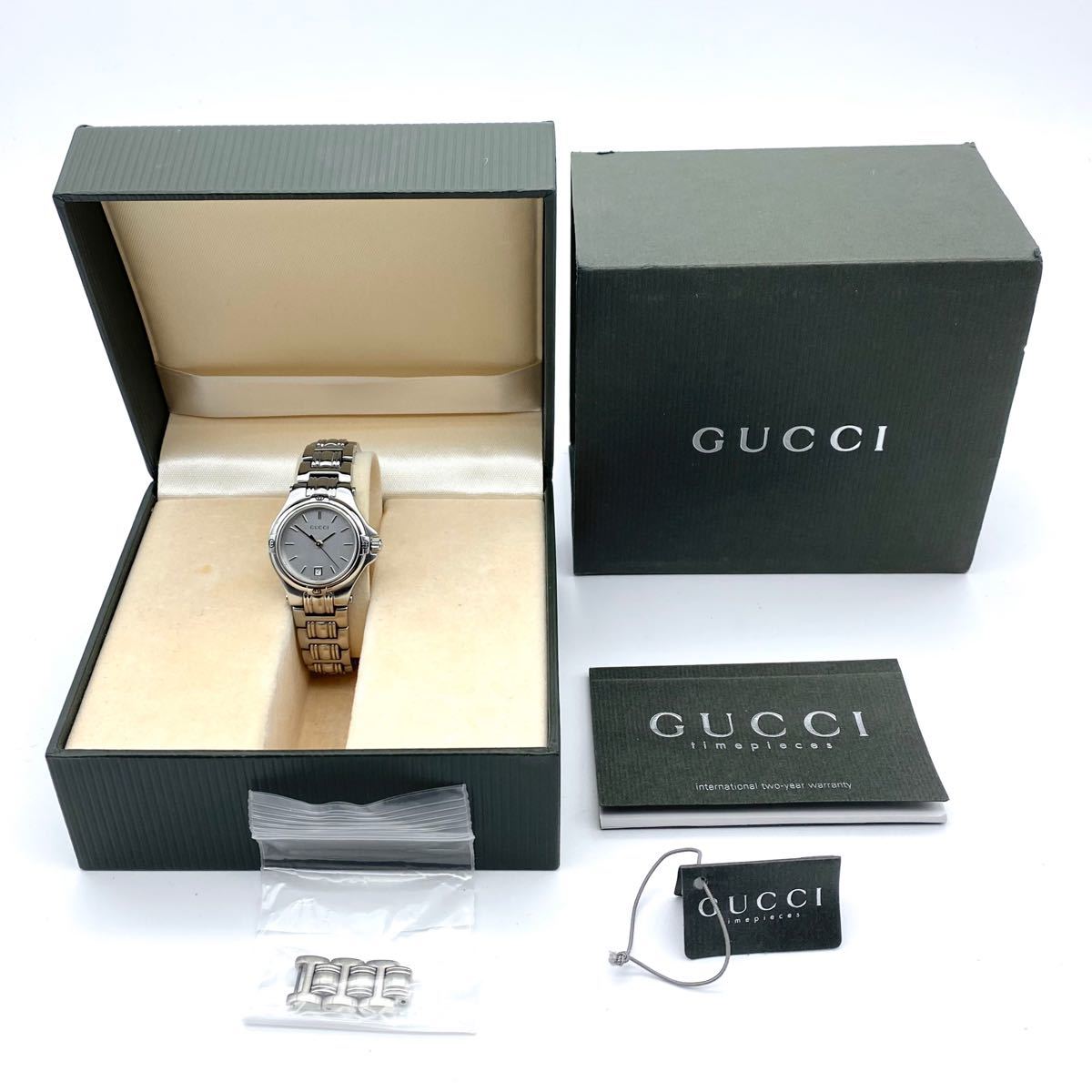 良品☆新品電池 GUCCIグッチ 9040L レディース腕時計