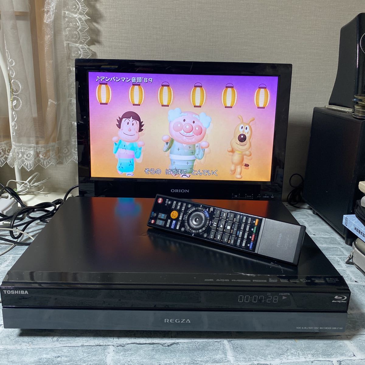 TOSHIBA 東芝HDD&ブルーレイディスクレコーダー DBR-Z160 現状品 12年