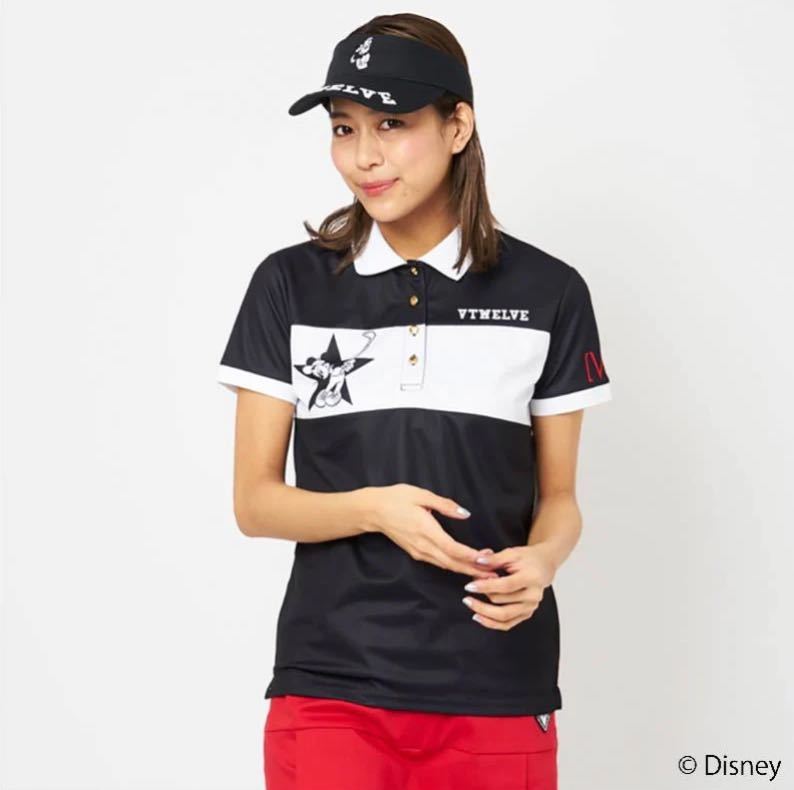 v12 MICKEY / NO.12 POLO_WM ポロシャツ　新品未使用_画像1