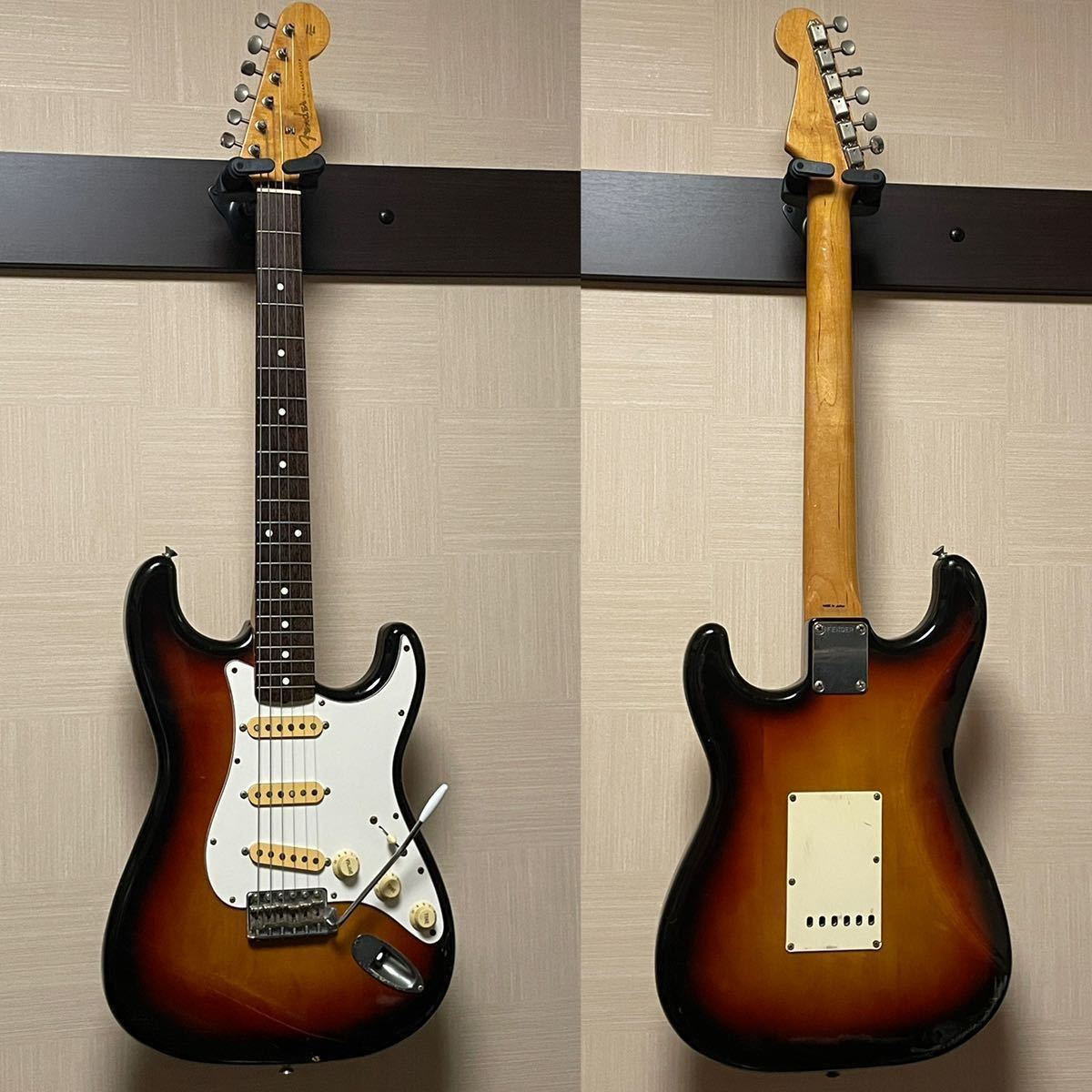 【 Eシリアル】Fender Japan Stratocaster ST62 Japan Vintage ストラトキャスター ジャパンビンテージ 杢ネック_画像3