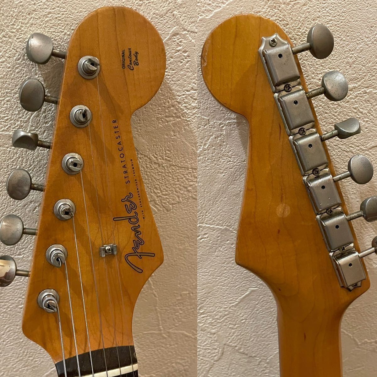 【 Eシリアル】Fender Japan Stratocaster ST62 Japan Vintage ストラトキャスター ジャパンビンテージ 杢ネック_画像4