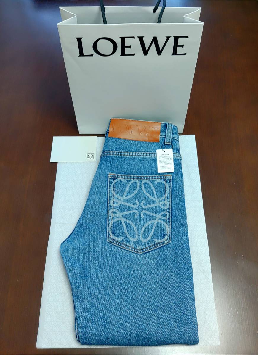 LOEWE ロエベ 希少!美品! デニム パンツ ジーンズ アナグラム LOEWE ロエベ 希少!美品! デニム パンツ ジーンズ アナグラム