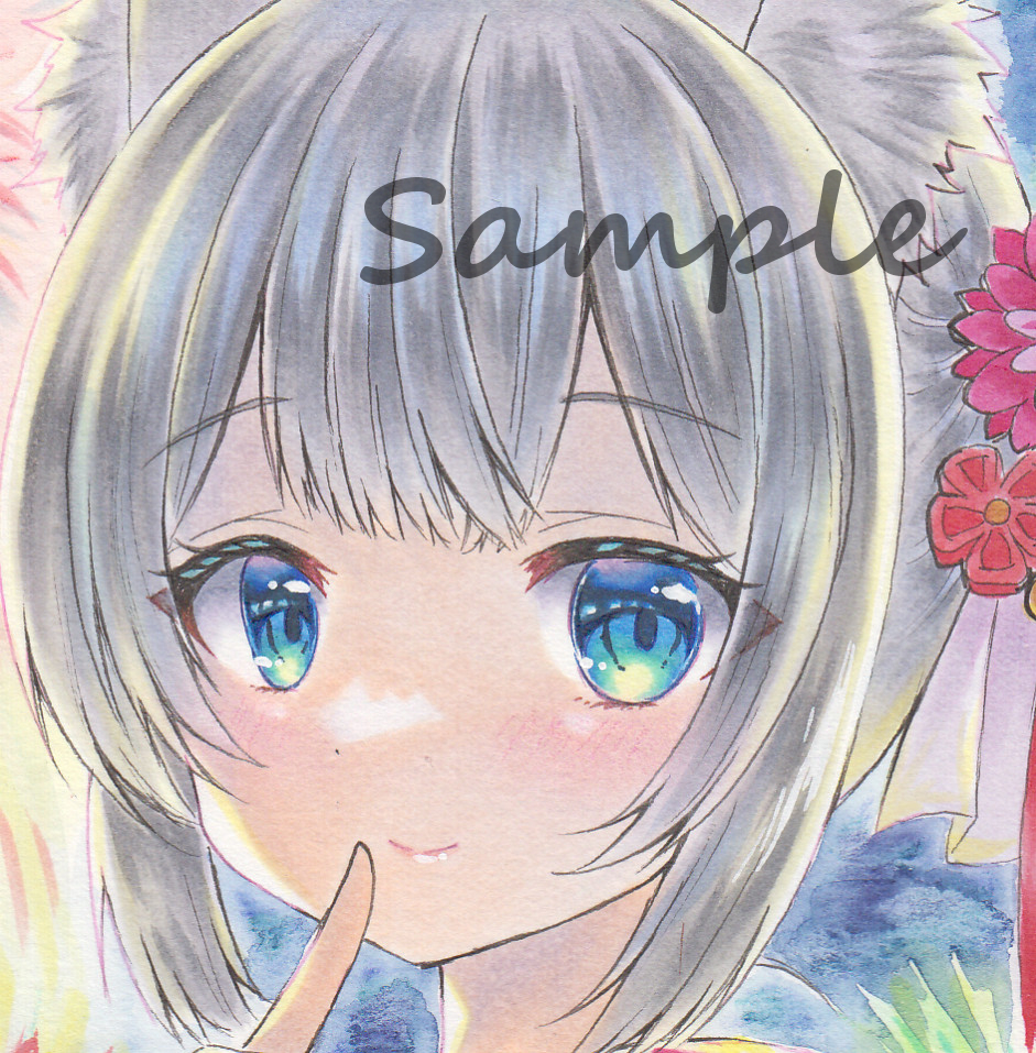 最大73%オフ! 手描き イラスト 原画 agapeeurope.org