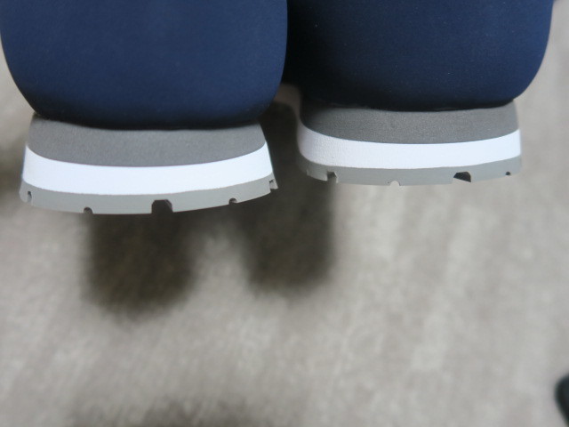 1.3万 未使用★箱タグ付 アシックス 安全靴 作業靴 ウィンジョブ CP208 JSAA規格A種 先芯 耐滑ソール 紺 ネイビー系 asics 26.5cm_画像6
