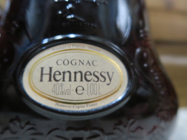未開栓 古酒 箱付 希少品 Hennessy ヘネシー XO 金キャップ 1000ml REMY MARTIN レミーマルタン スペシャル XO 1000ml 1L 40% 2本セット_画像7