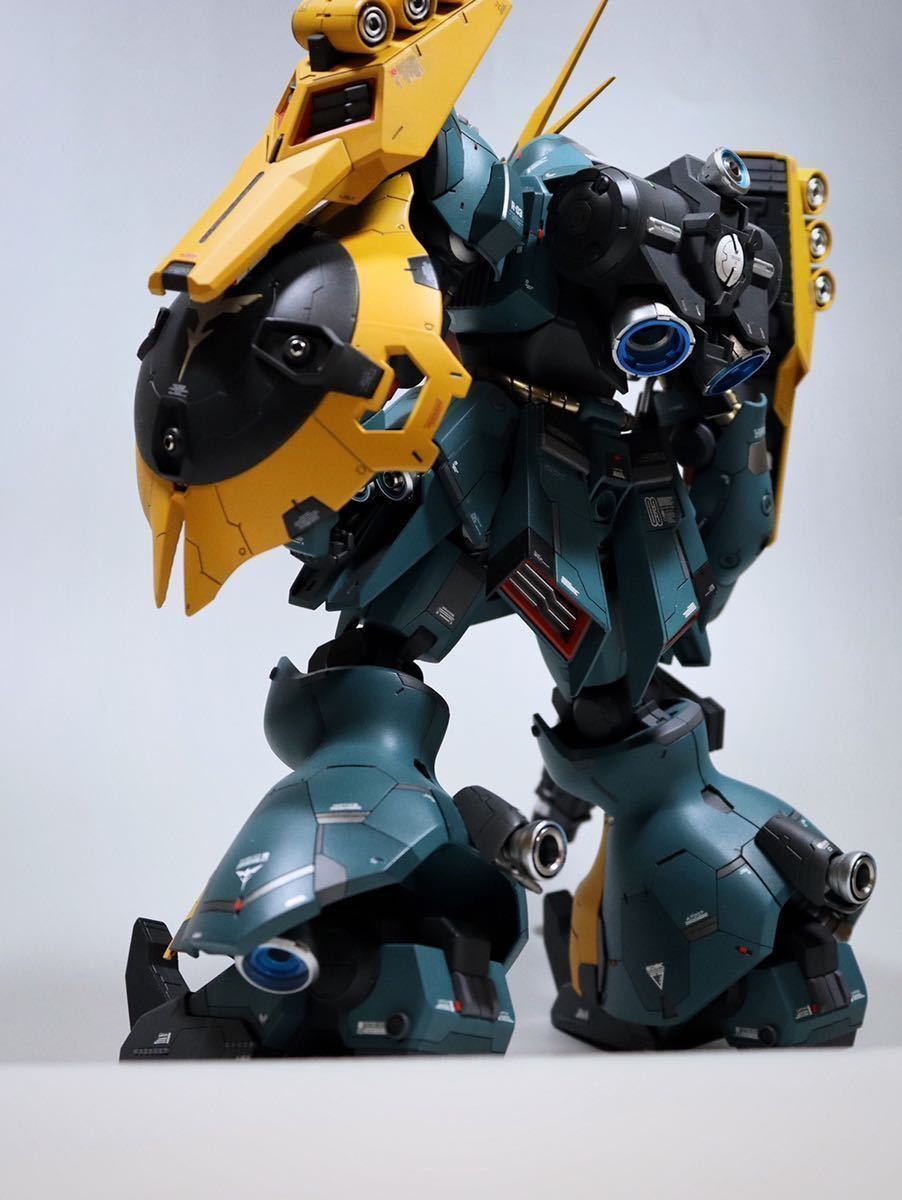 RE 1/100 ヤクトドーガ (ギュネイ・ガス機) 改修塗装済完成品 RE 1/100 ヤクトドーガ (ギュネイ・ガス機) 改修塗装済完成品