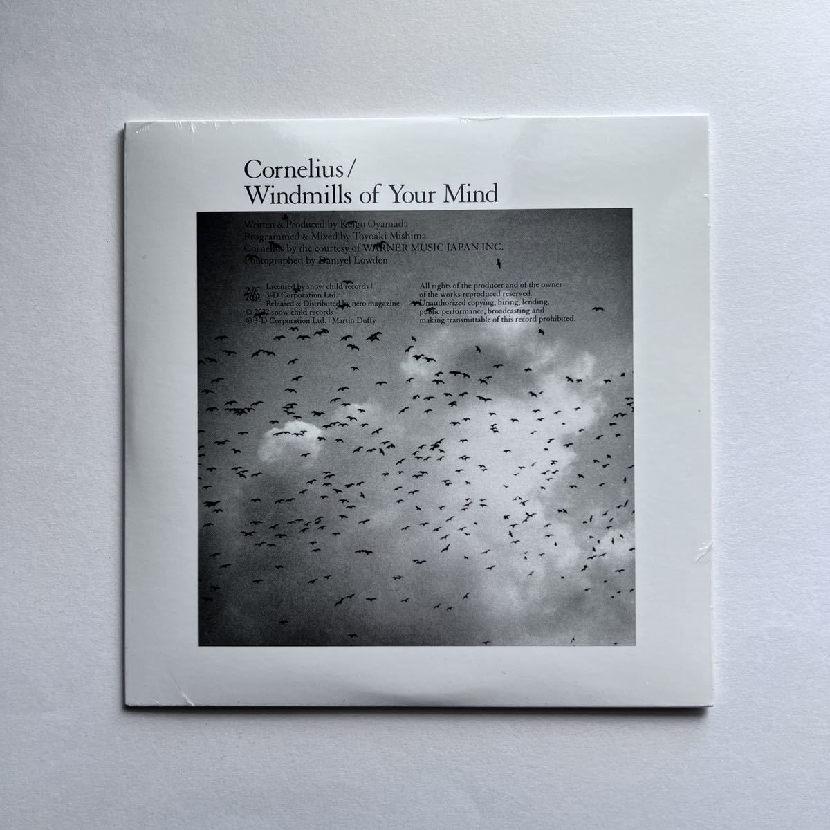 新品未使用】Cornelius・Martin Duffy 7inch vinyl コーネリアス