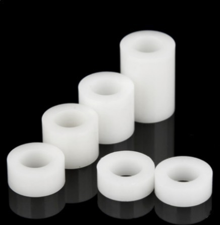  nylon made plastic washer! circle hole spacer M4x7x12mm* height 12mm.!1 piece 19 jpy!