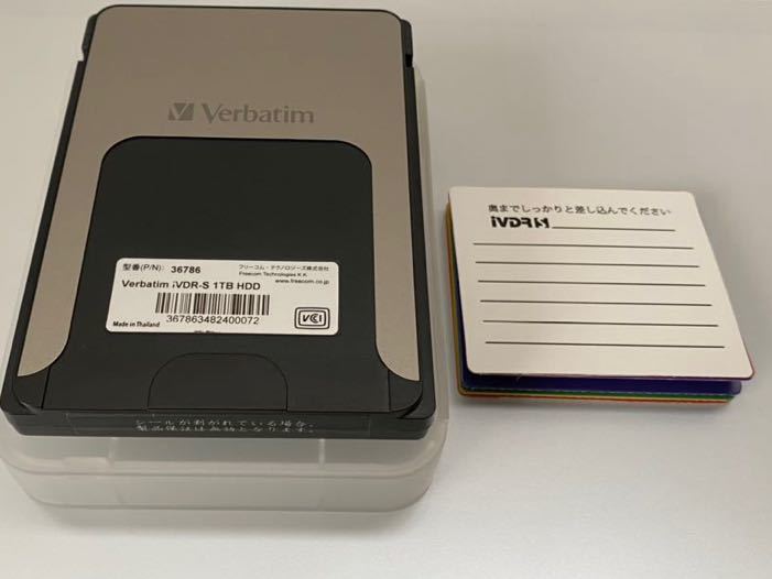 人気が高い iVDR-S HDD 1TB Verbatim 36786 asakusa.sub.jp