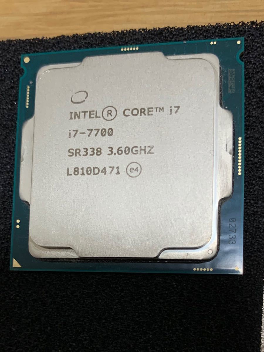 インテルCPU Core i7 7700 動作品 | contifarma.pe