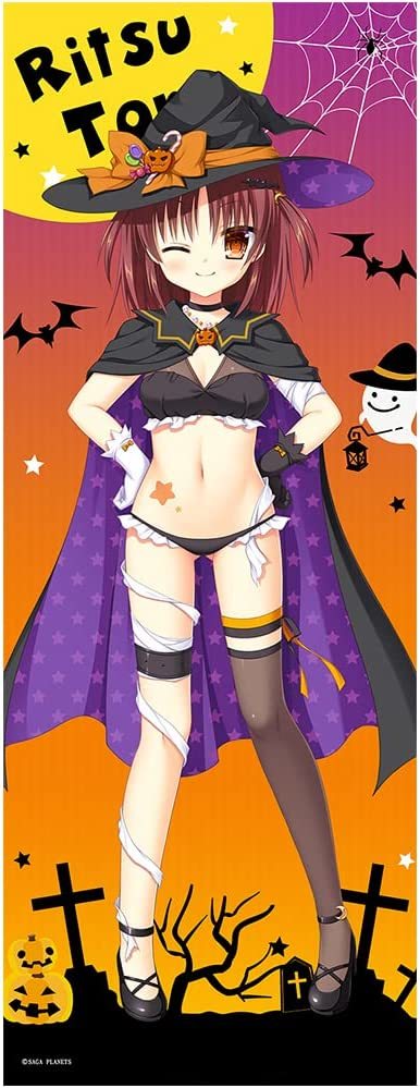 SAGA PLAENTS かけぬけ 青春スパーキング！ 遠野律 等身大タペストリー ハロウィンver.