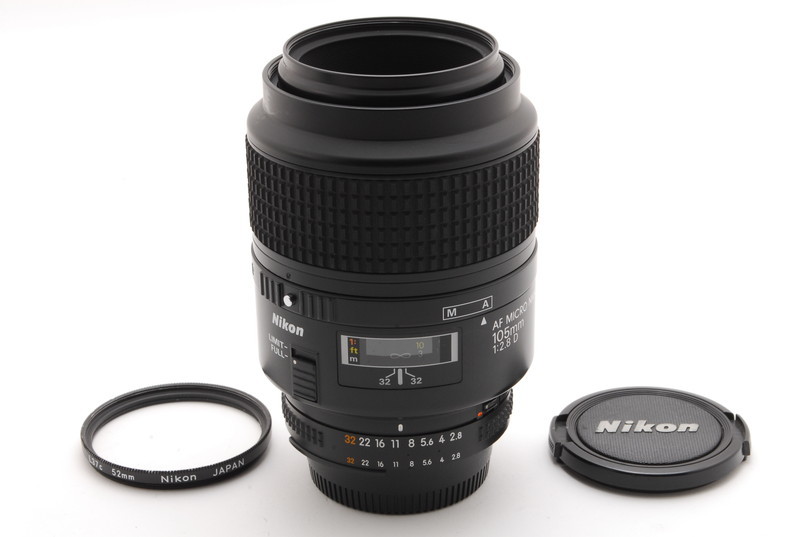 □ 美品 □ ニコン Nikon AF MICRO NIKKOR 105mm F2.8D #15312 www