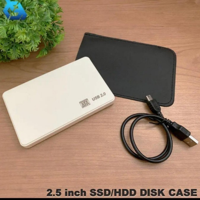 2.5インチ HDD/SSD ケース 接続 SATA 9.5mm/7mm 白