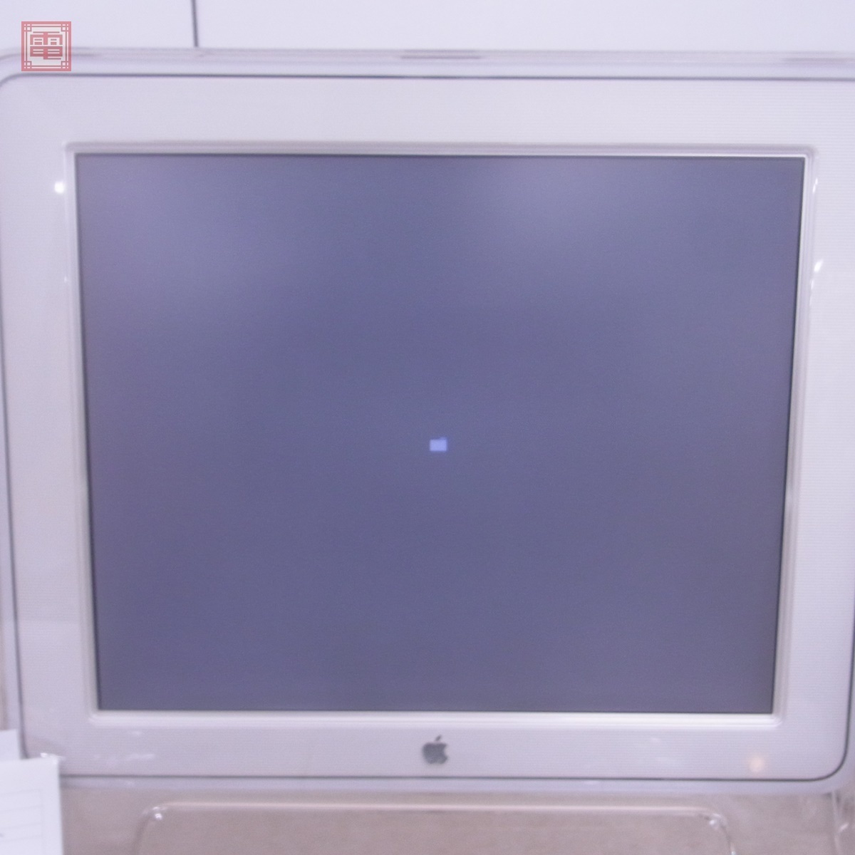 Apple Power Mac G4 Cube(M7886)本体 (HDD 120GB 初期化済) + キーボード・マウス + Studio Display(M7649)等 ジャンク【40