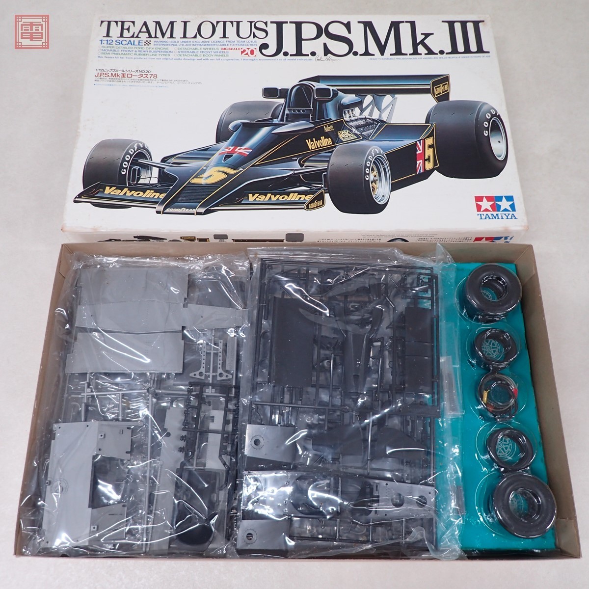 未組立 タミヤ 1/12 J.P.S MkIII ロータス 78 ITEM 12022 ビッグ