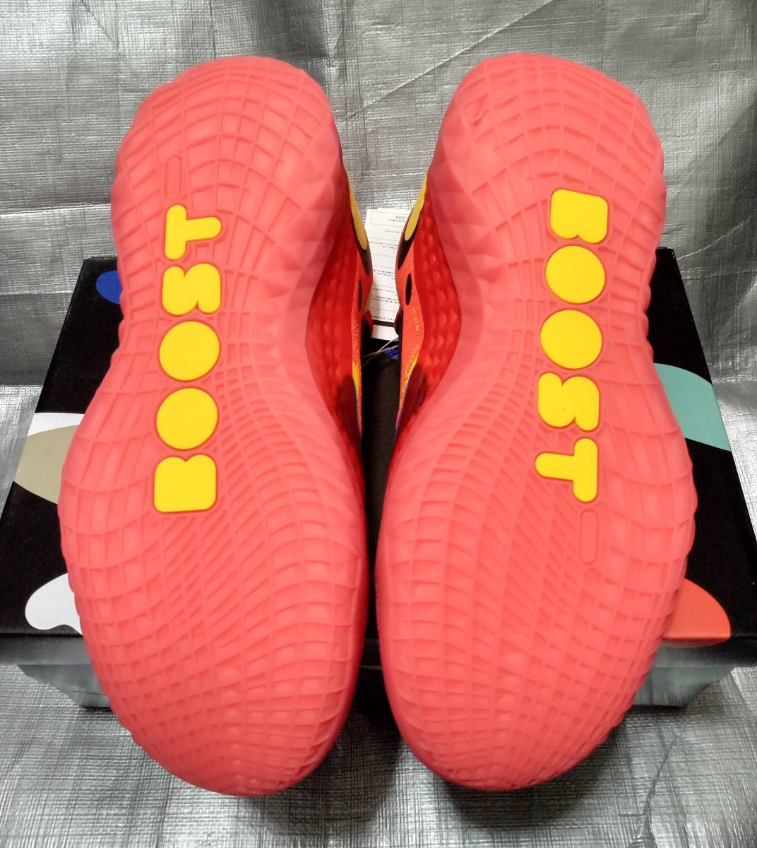 ○新品 adidas 26.0cm ハーデン Vol.5 フューチャーナチュラル レッド