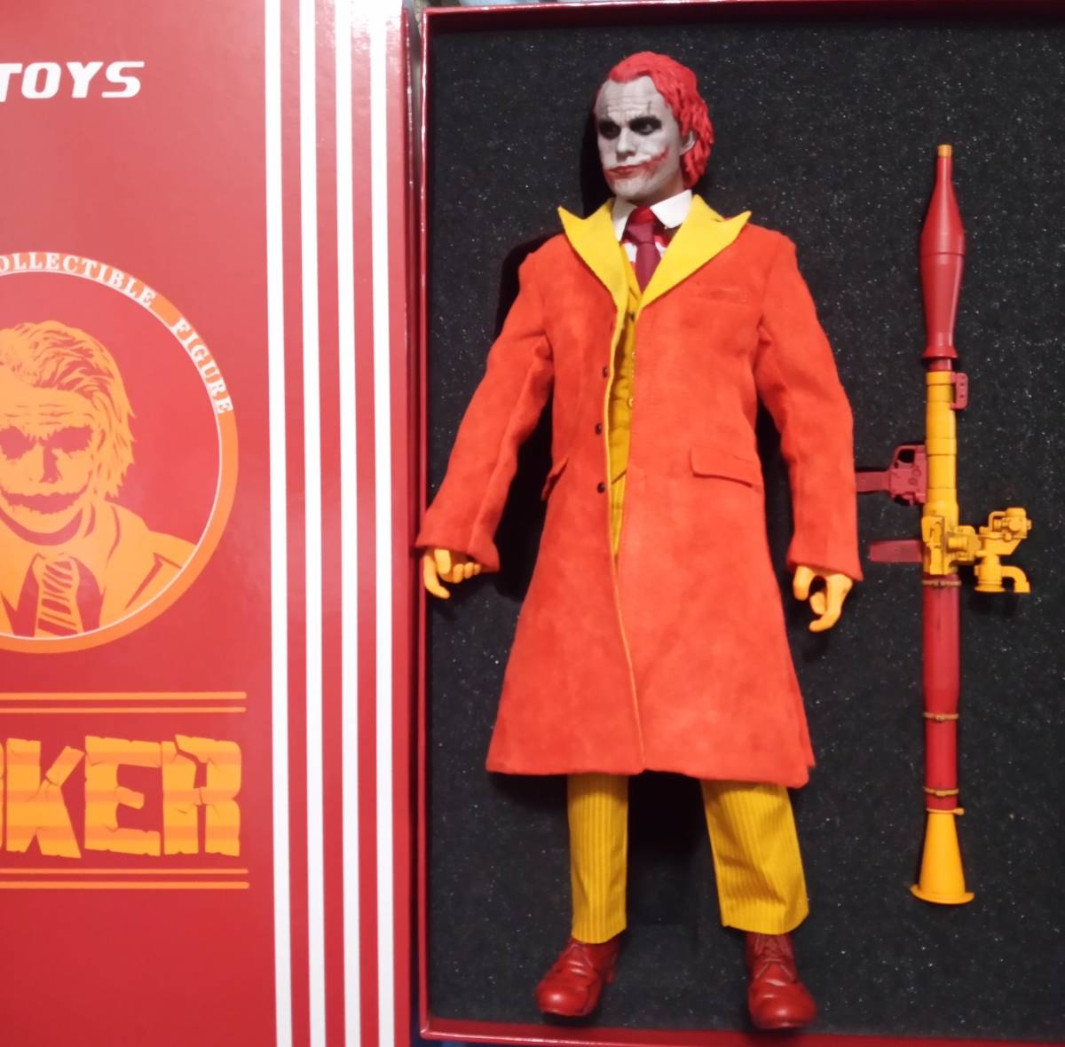○新品 1/6 JOKER McDonald アクションフィギュア 眼球可動 バットマン