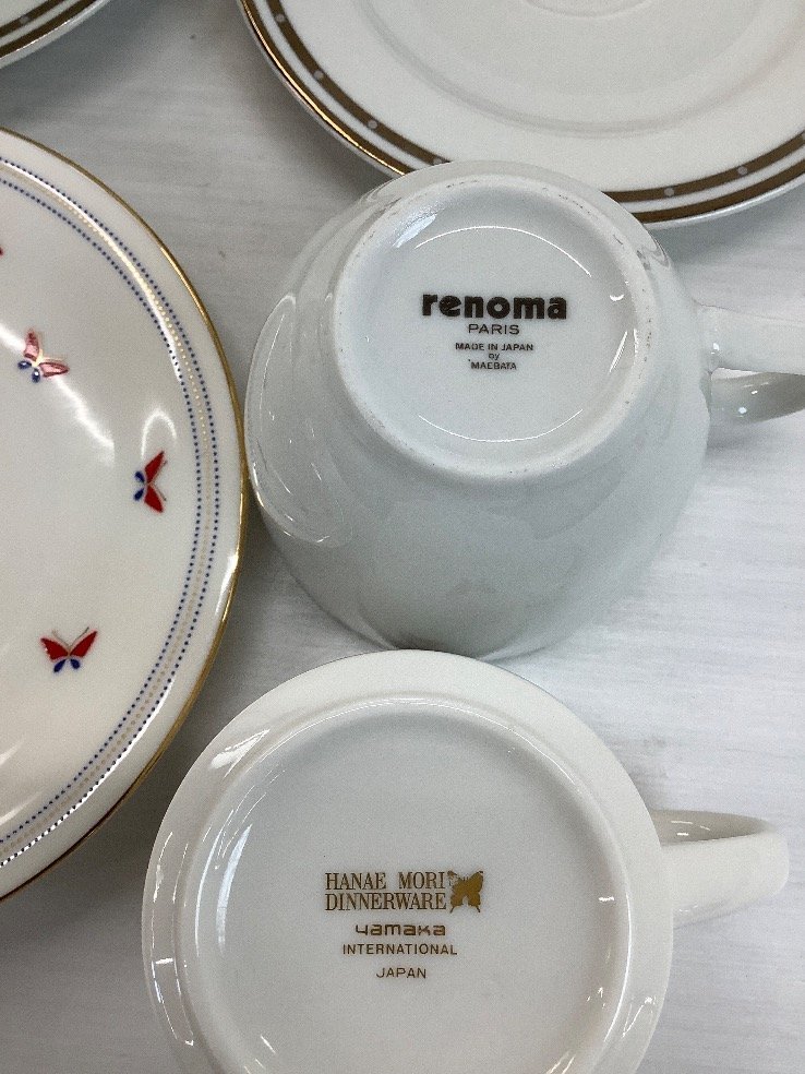 HOYA ノリタケ renoma 他 カップ&ソーサー まとめ ACBF 中古品_画像9