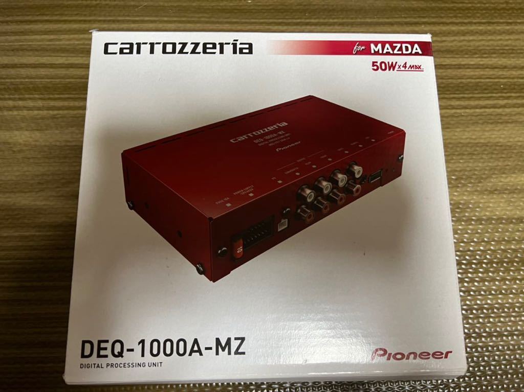 絶版品★未使用品★即納★ カロッツェリア carrozzeria DEQ-1000A-MZ デジタルプロセッサー