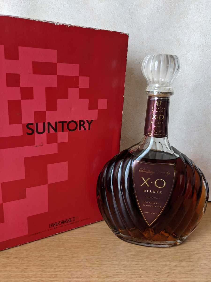 通販 SUNTORY サントリーブランデーXO 古酒 DELUXE 未開封700ml tdh