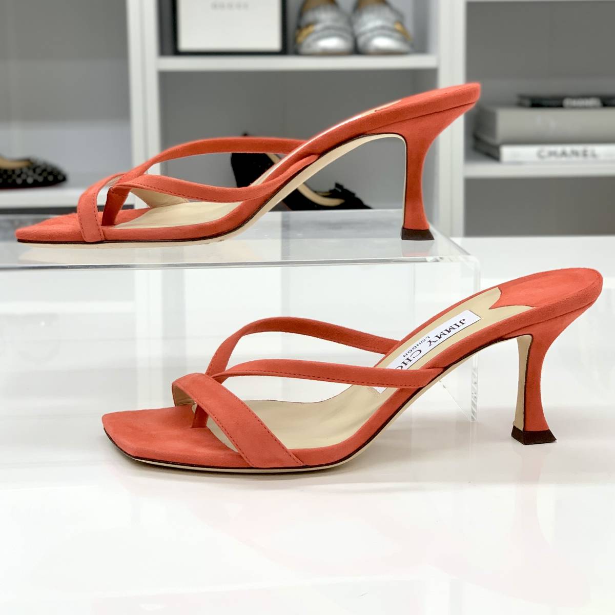 JIMMY CHOO ミュール サンダル ciaociaoibiza.com