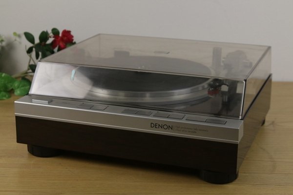 【DENON デノン】（DP-47F）ターンテーブル DL-80MC付き　ジャンク　管Z5372_画像1