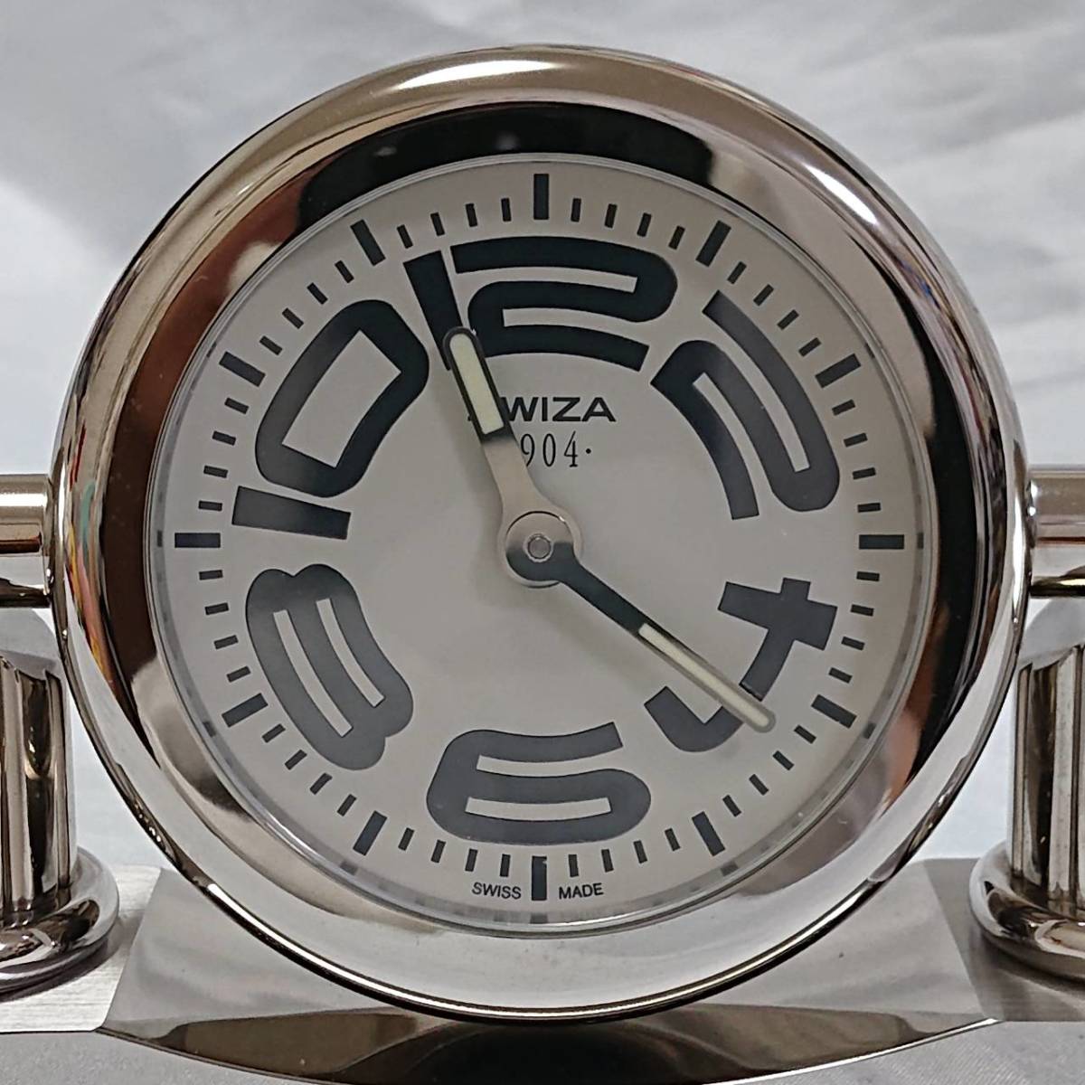 【１円スタート！】未使用品！ SWIZA スウィザ 置時計 スイス製 21.0374-103 ヴィンテージ コレクション 管理№⑥_画像2