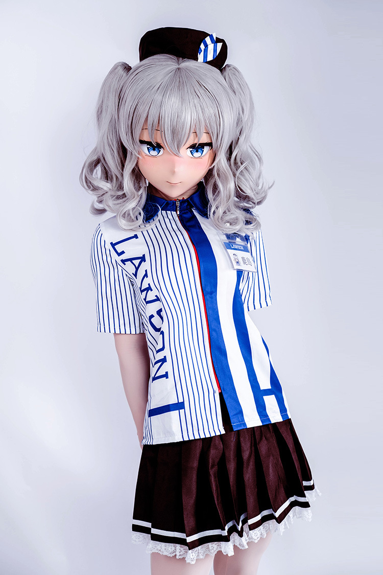 ☆即売品 ローソンの鹿島ちゃん コスプレマスク 可愛い美少女 ☆即売品 ローソンの鹿島ちゃん コスプレマスク 可愛い美少女
