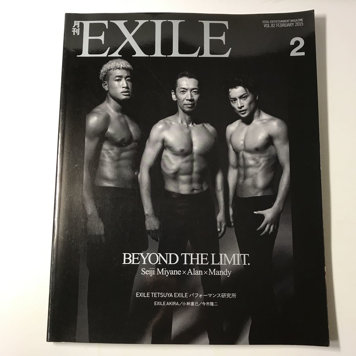 220809◆M06◆雑誌 月刊EXILE 2015年2月号 vol.82 宮根誠司 白濱亜嵐 関口メンディー AKIRA 小林直己 今市隆二 瀬戸康史 エグザイル_画像1