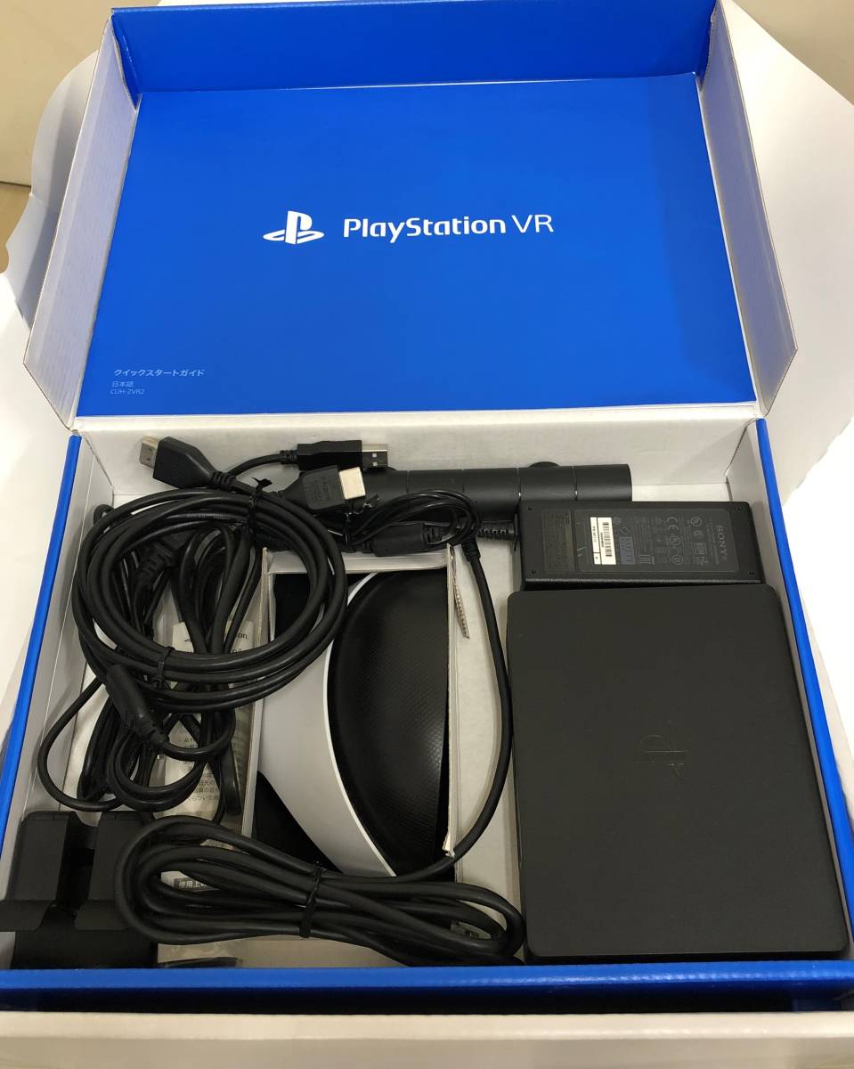 SONY / ソニー PlayStation VR PlayStation Camera 同梱版　PSVR 本体 CUHJ-16003　★412555②　_画像7